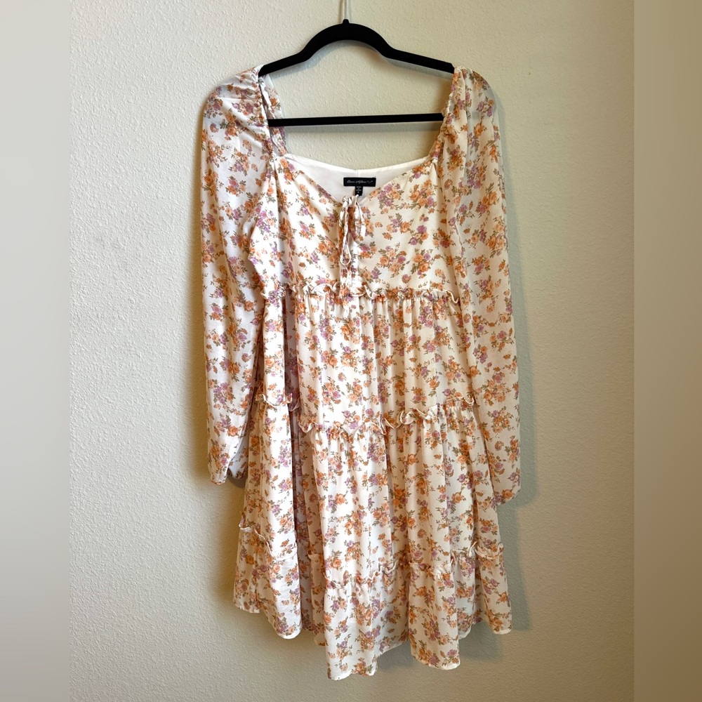 Floral Long Sleeve Dress
